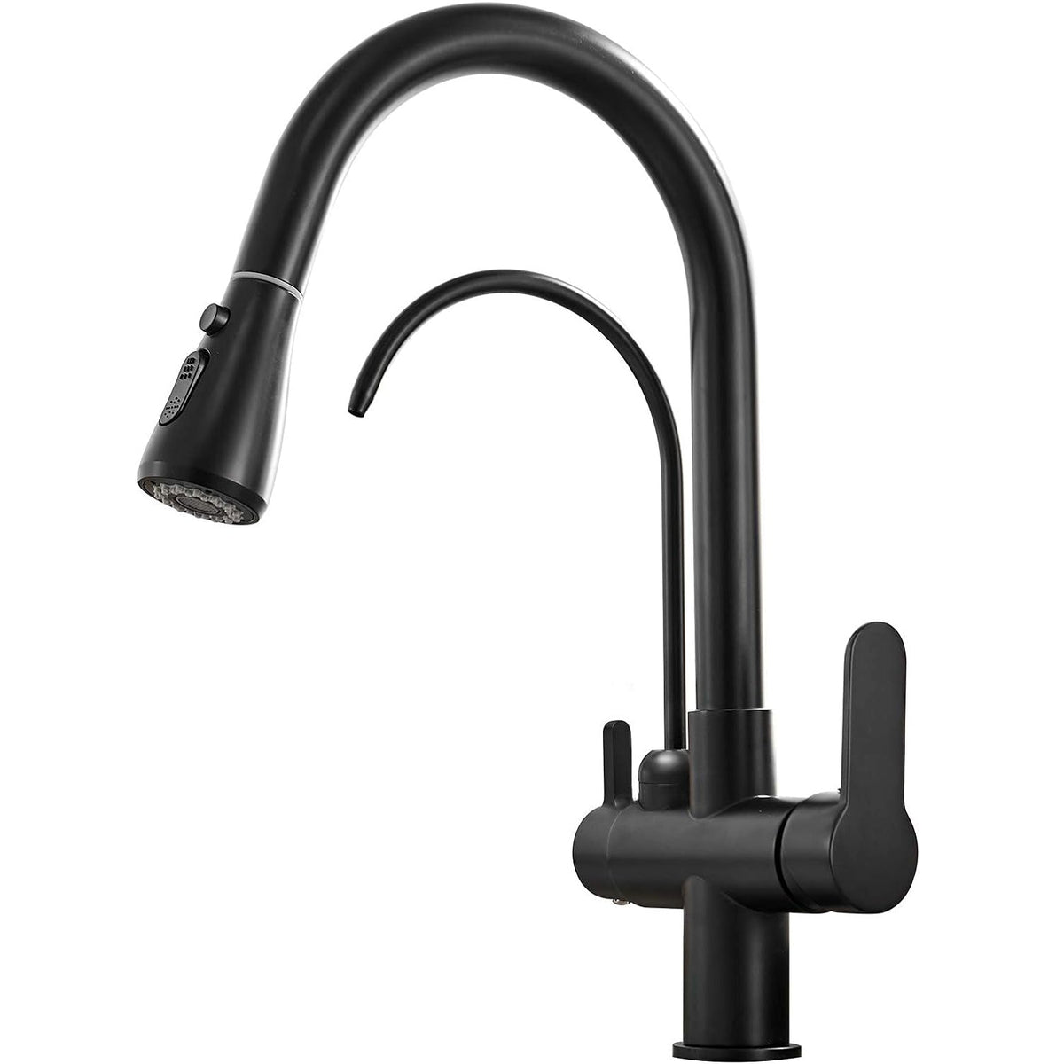 Vera 3-Way Filter Kitchen Faucet with Pull-Down Sprayer