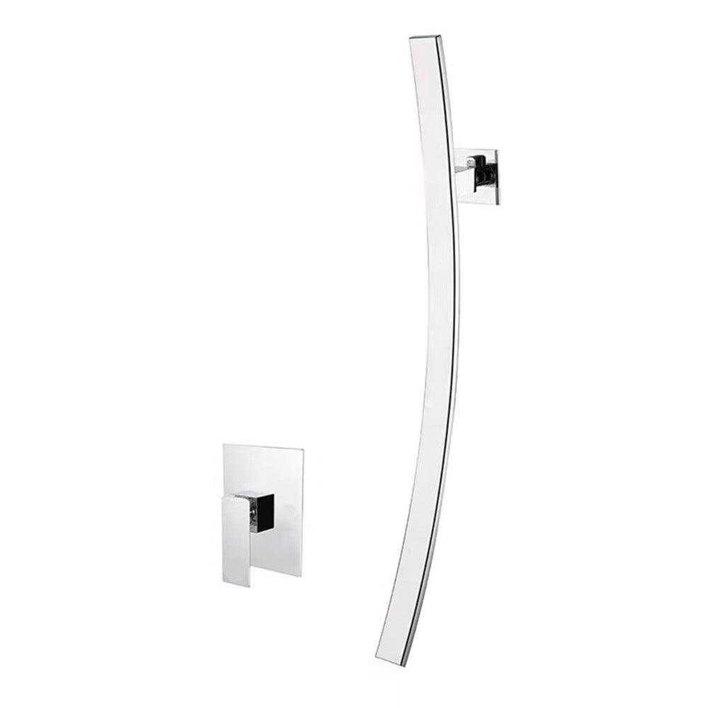 Aria Contemporary Wall-Mounted Waterfall Bathroom Faucet