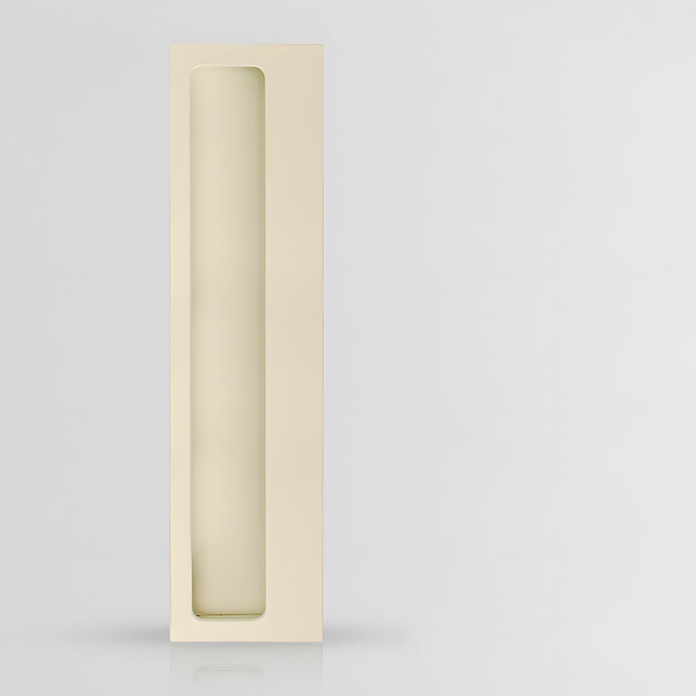 Comforsyco Aluminum Alloy Recessed Flush Finger Pulls for Sliding Doors
