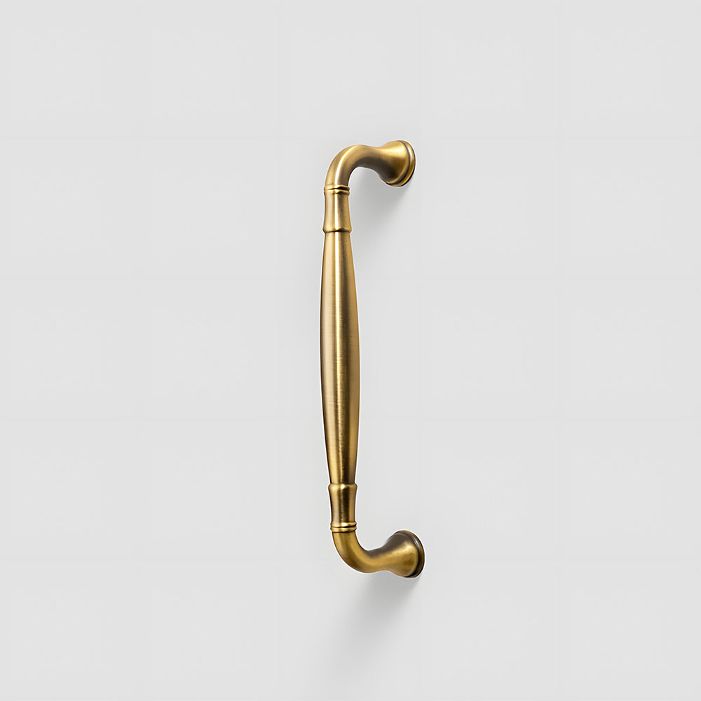 Comforsyco Brushed Brass Retro Cabinet Pulls and Knobs