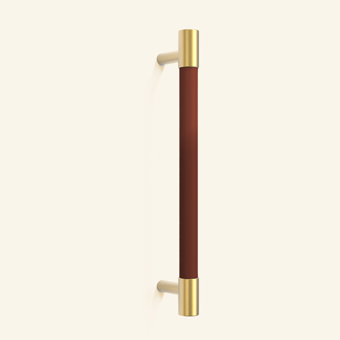 Comforsyco Colorful Leather and Brass Cabinet Pulls and Knobs