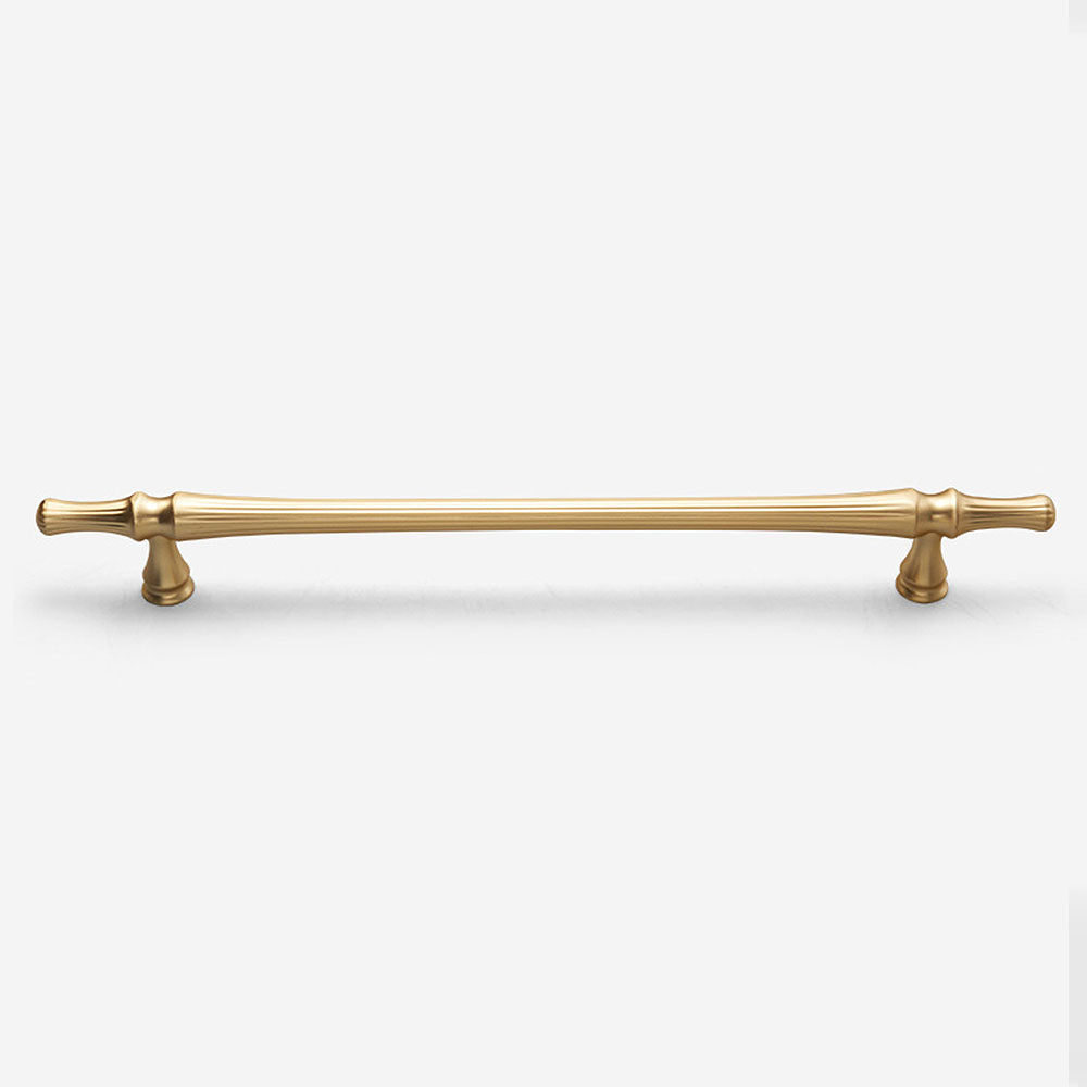 Comforsyco Fluted Gold Cabinet Handles and Knobs