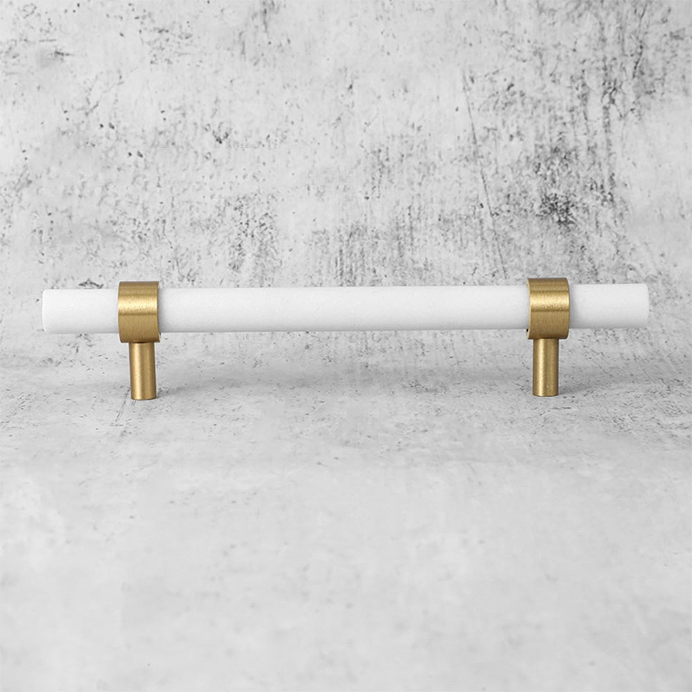 Comforsyco Marble Zinc Alloy T-Bar Cabinet Pulls