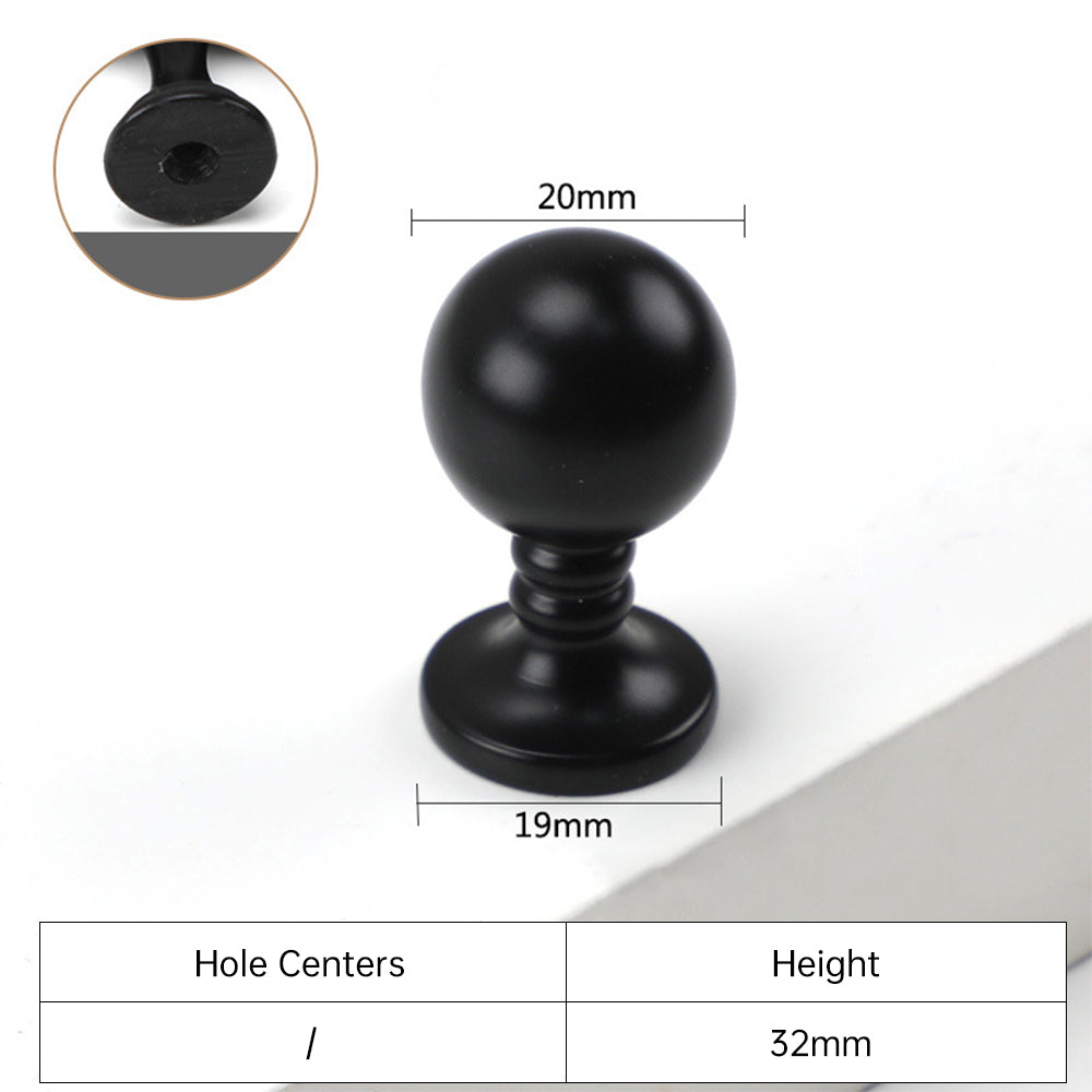 Comforsyco Two-Tone Zinc Alloy Kitchen Cabinet Pulls and Knobs