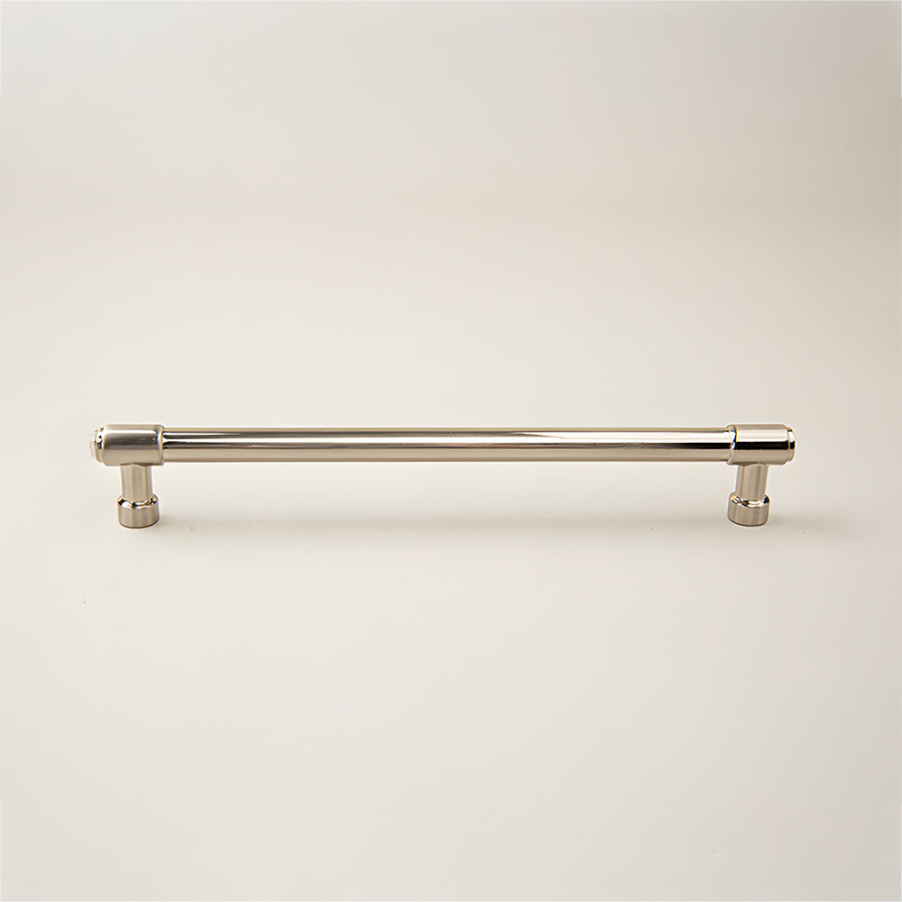 Comforsyco Zinc Alloy Round Bar Cabinet Pulls with Matching Knobs