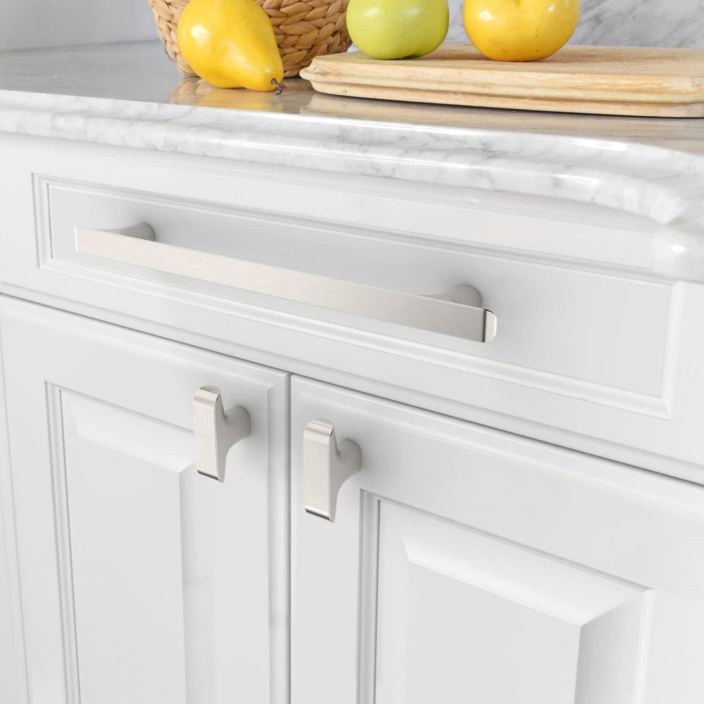 Comforsyco Zinc Alloy Square T-Bar Cabinet Handles and Knobs