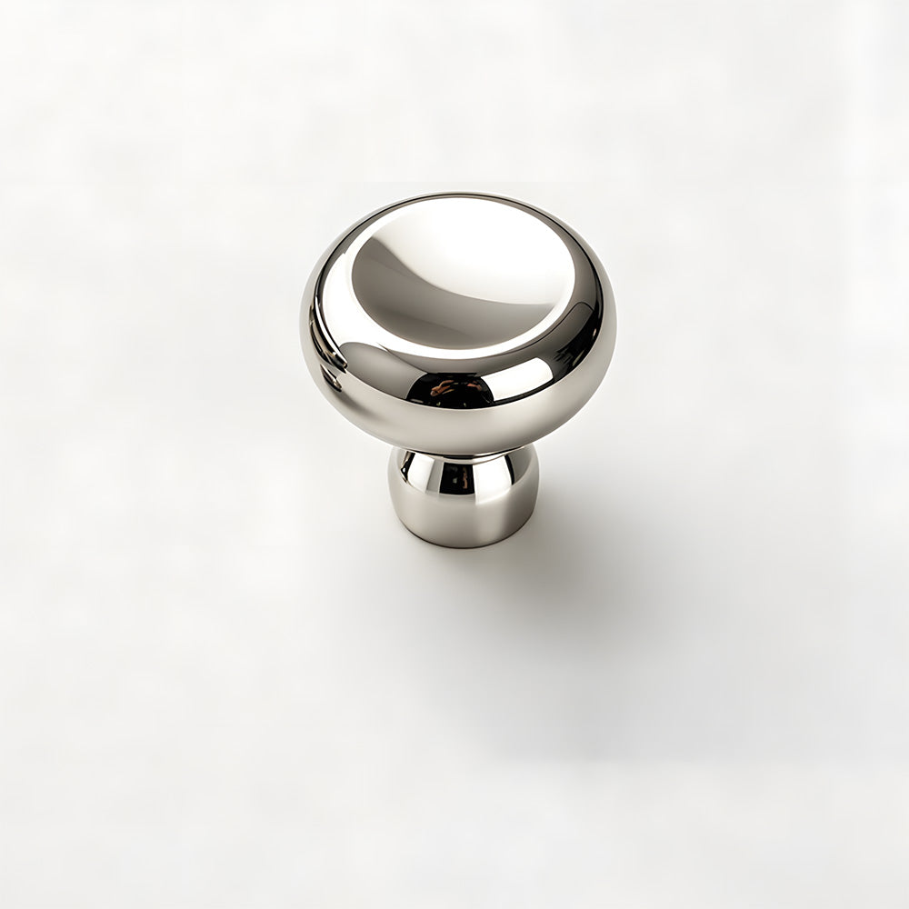 Concave Round and Square Cabinet Knobs
