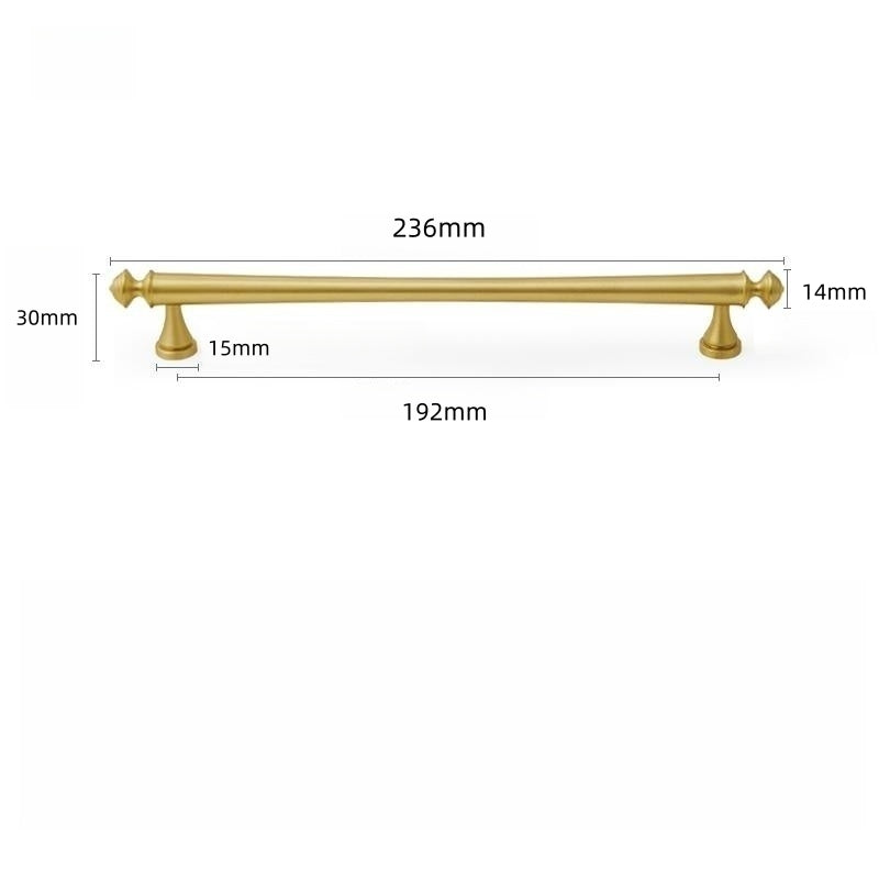 Traditional Brass Cabinet Pulls and T-Knobs
