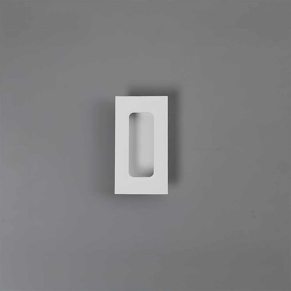 Rectangular Aluminum Recessed Finger Pulls