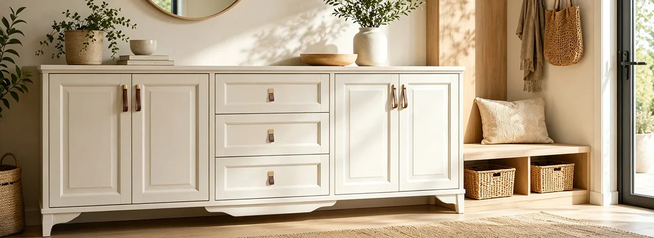 Leather Cabinet Pulls