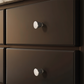 Textured Round Bar Cabinet Handles and Knobs