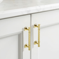 Textured Round Bar Cabinet Handles and Knobs