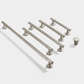 Textured Round Bar Cabinet Handles and Knobs