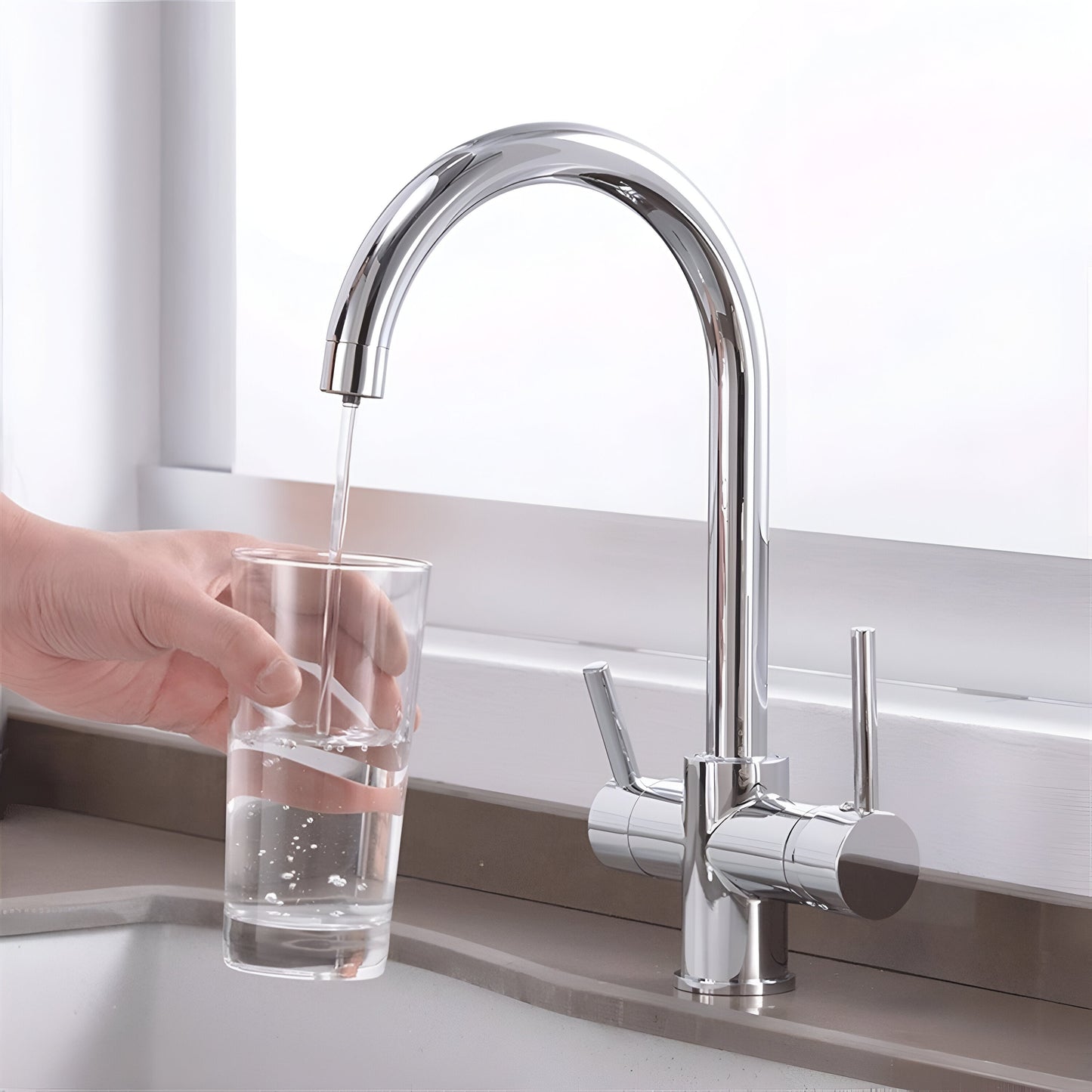 Clara 3-Way Filtered Drinking Water Kitchen Faucet