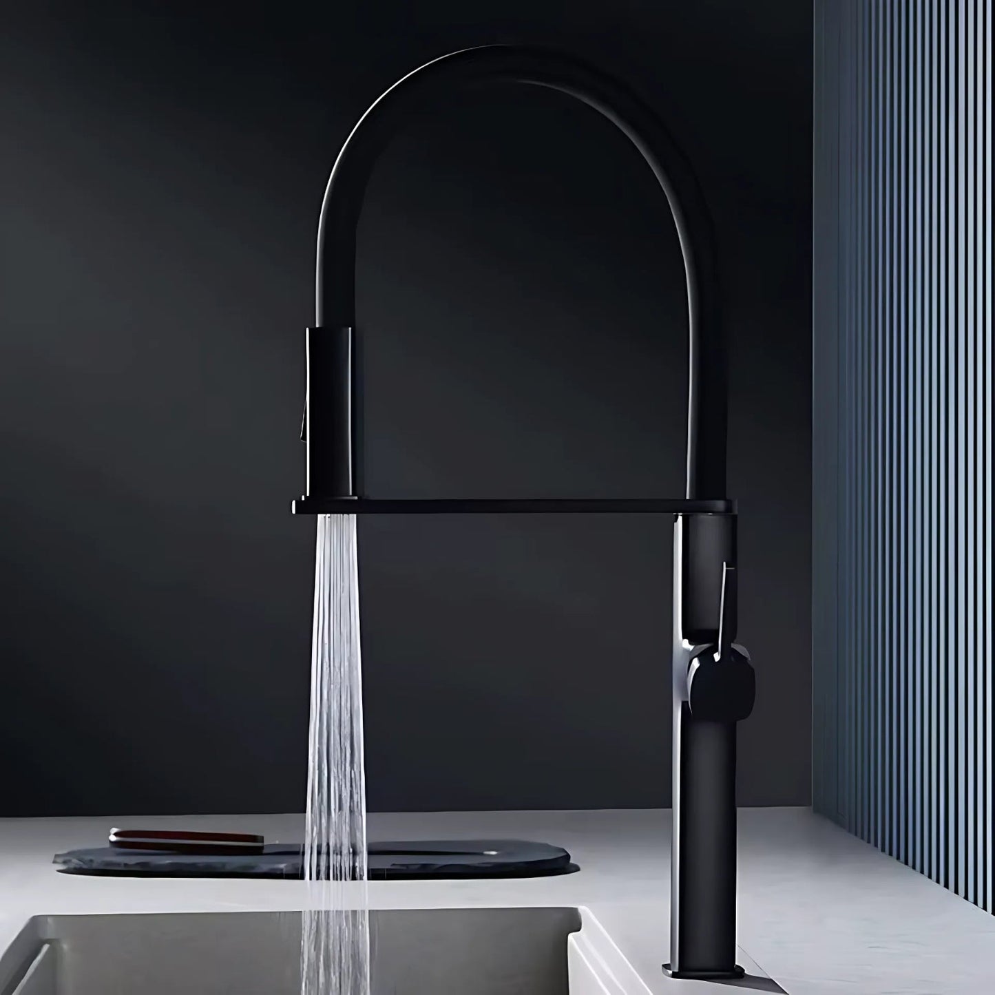 Vale Premium Luxury Design Pull-Down Kitchen Faucet