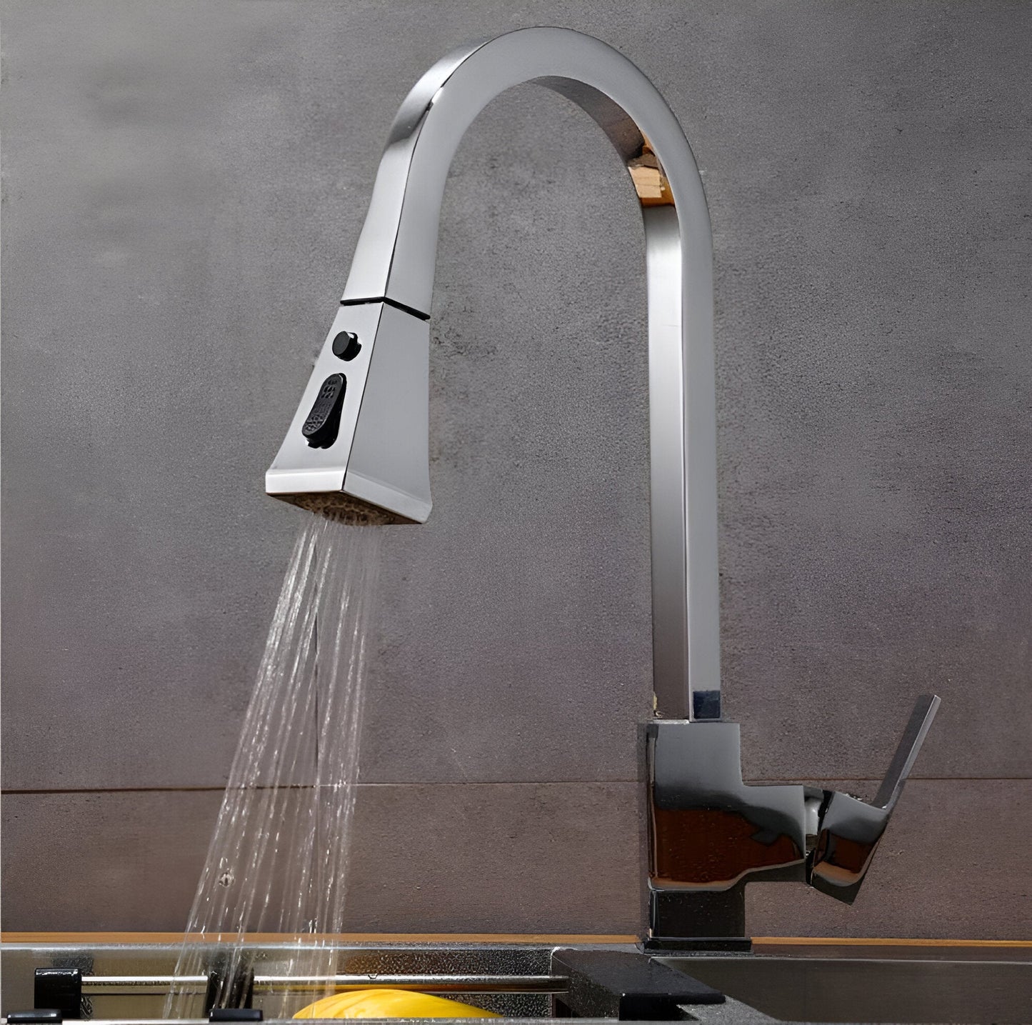 Luma Pull-Out Kitchen Faucet with Dual-Function Sprayer