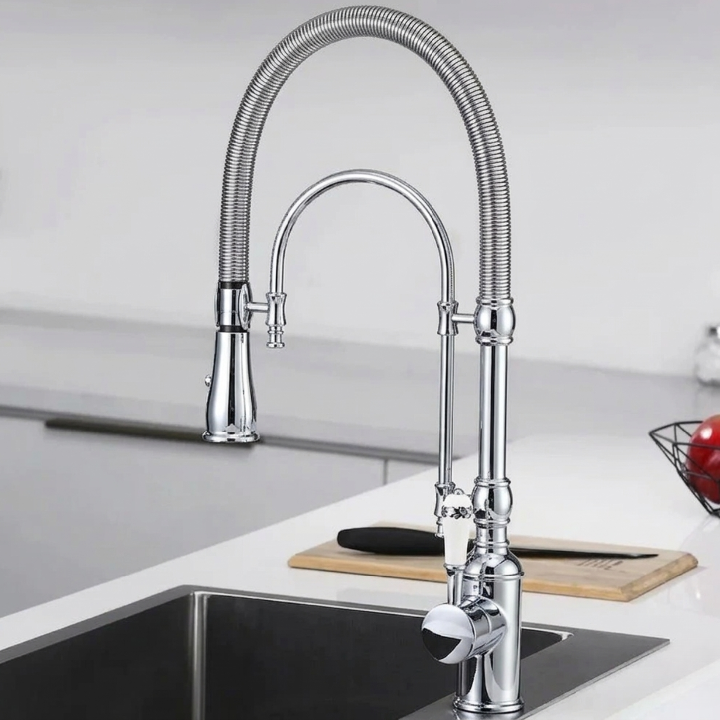Noro 360° Pull-Down Faucet with Multi-Function Spring Spout Mixer