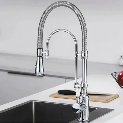 Noro 360° Pull-Down Faucet with Multi-Function Spring Spout Mixer