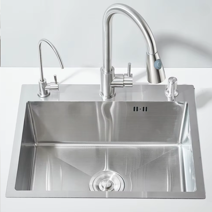 Onyx 22" Kitchen Sink System with Pull-Out Faucet
