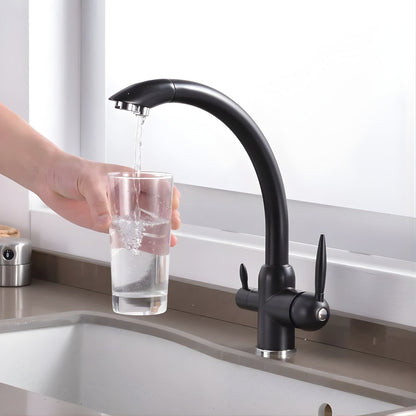Sora 3-Way Kitchen Faucet with Pull-Out Sprayer