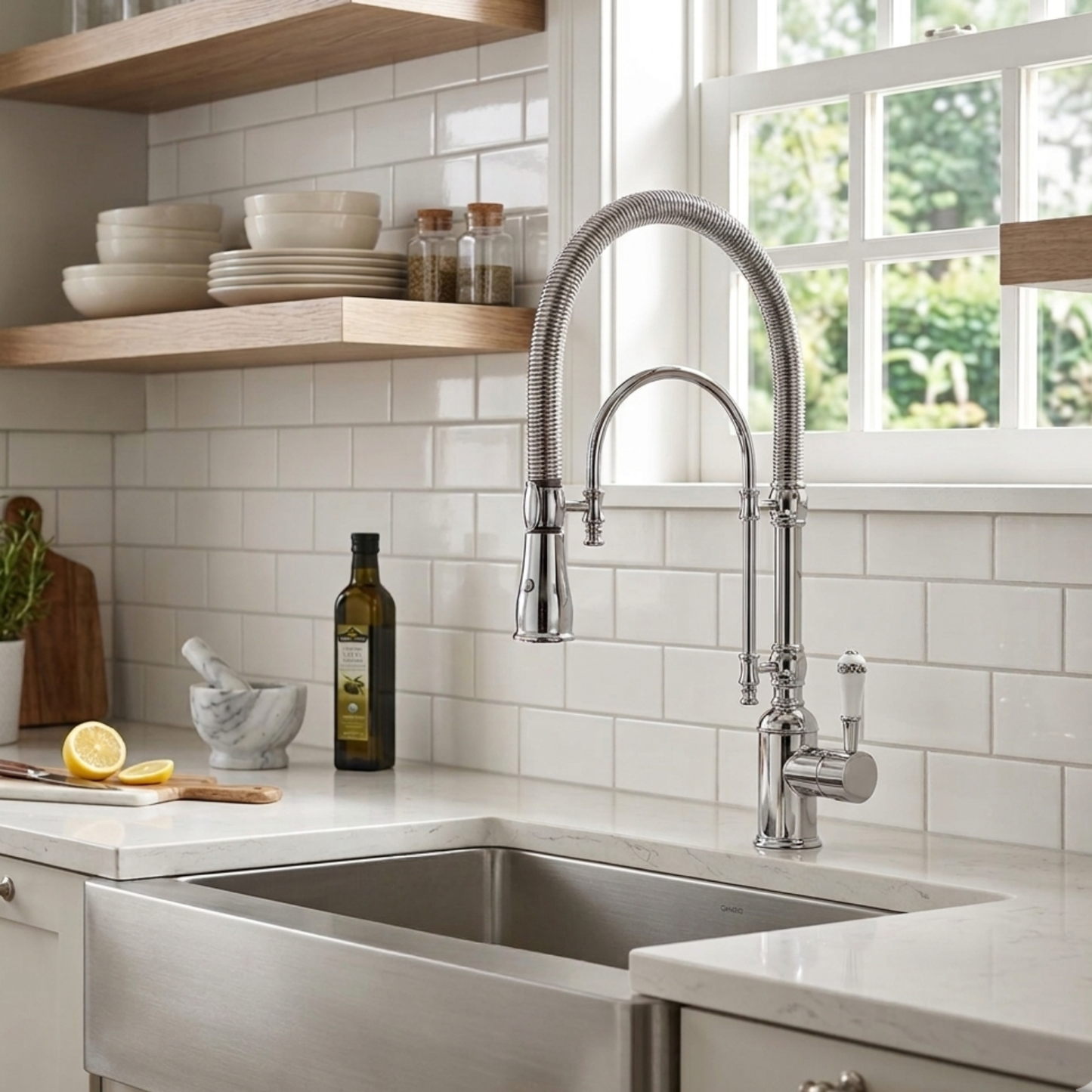 Noro 360° Pull-Down Faucet with Multi-Function Spring Spout Mixer
