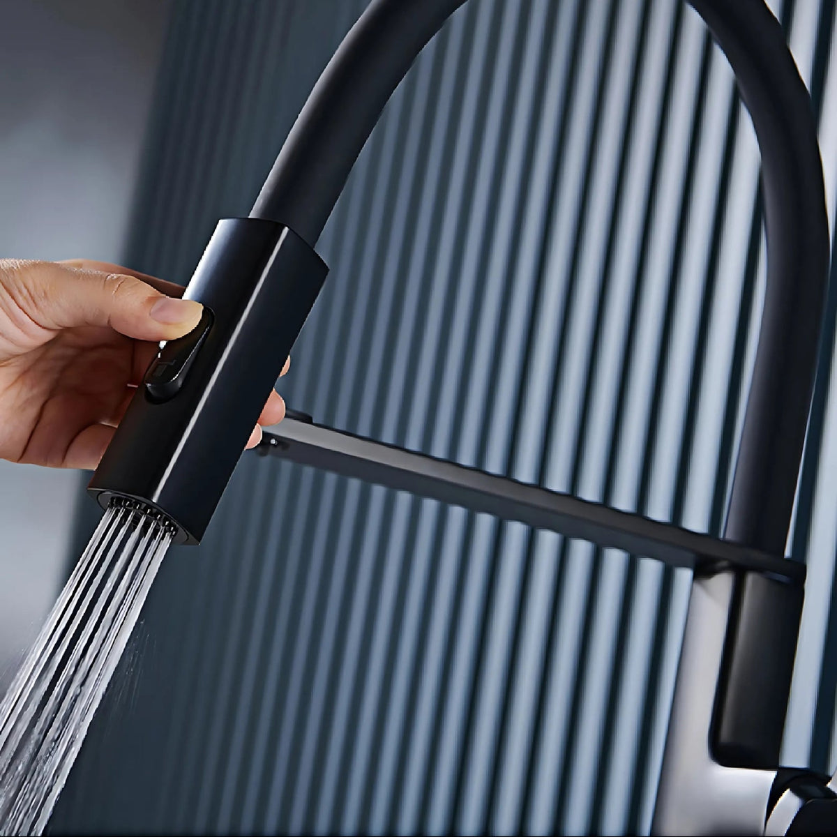 Vale Premium Luxury Design Pull-Down Kitchen Faucet