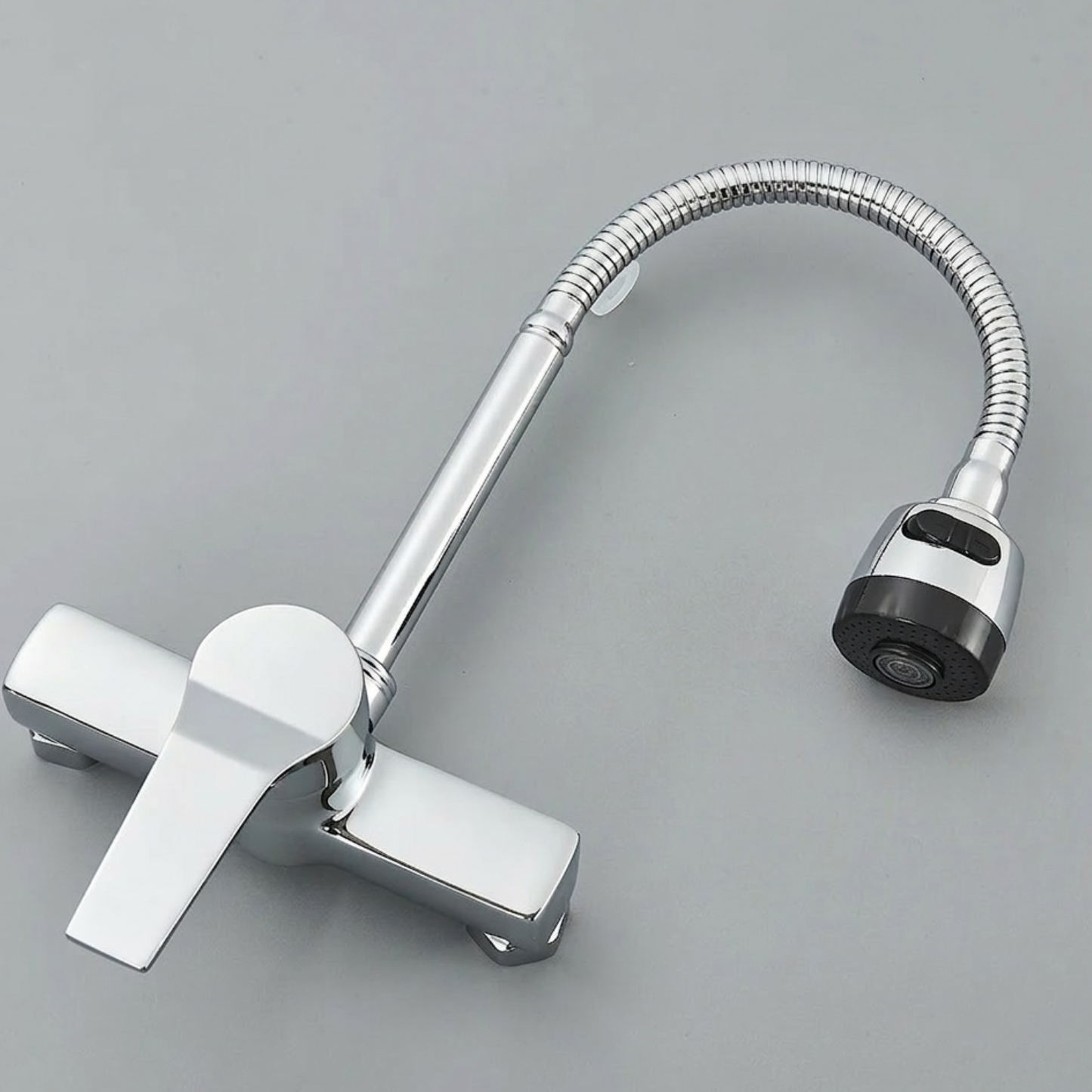 Reno Dual Hole Wall Mount Kitchen Sink Faucet