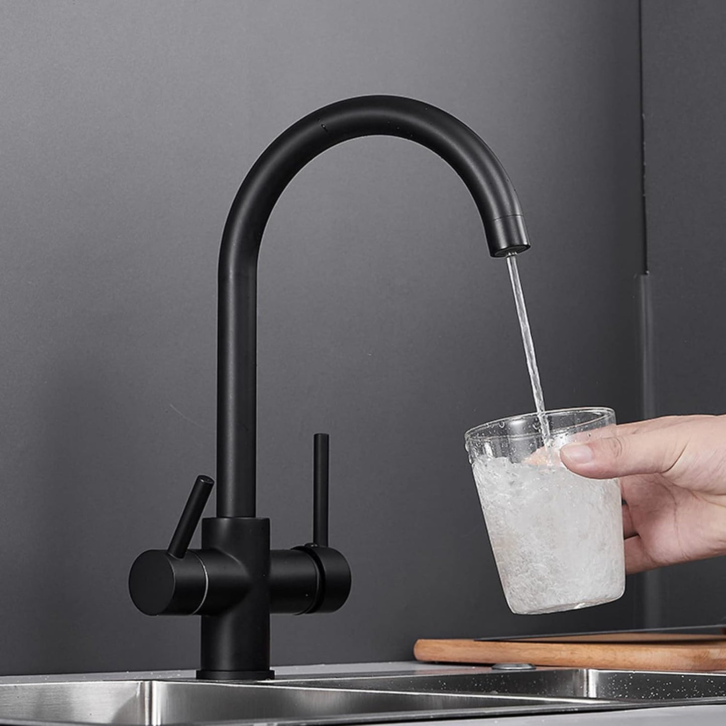 Clara 3-Way Filtered Drinking Water Kitchen Faucet