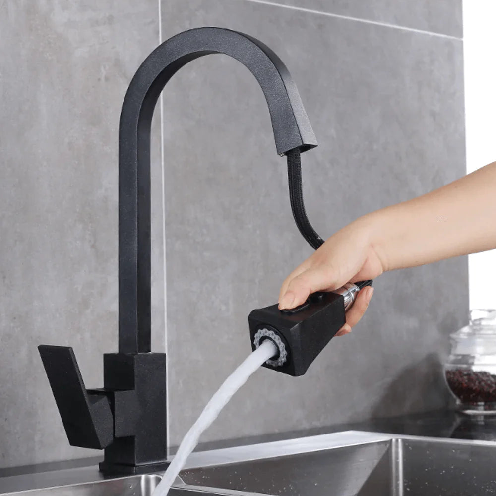 Luma Pull-Out Kitchen Faucet with Dual-Function Sprayer
