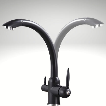 Sora 3-Way Kitchen Faucet with Pull-Out Sprayer