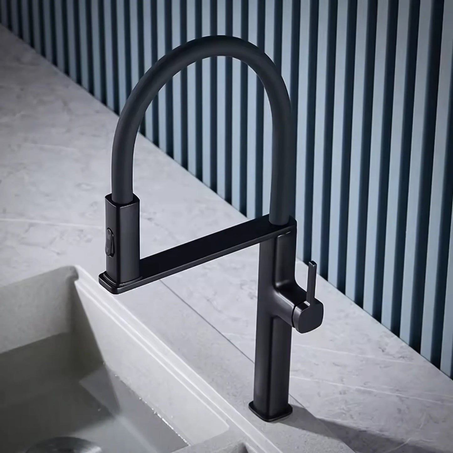 Vale Premium Luxury Design Pull-Down Kitchen Faucet