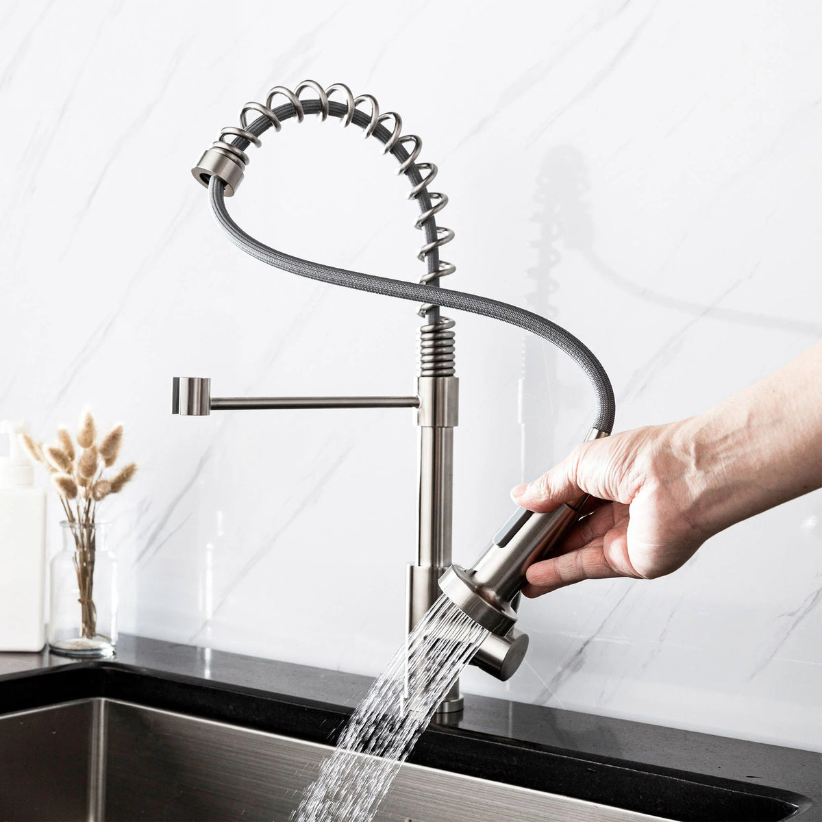 Maren Industrial Pre-Rinse Kitchen Faucet