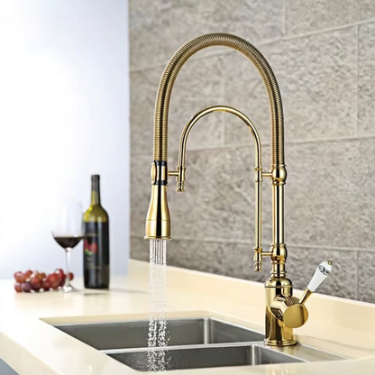 Noro 360° Pull-Down Faucet with Multi-Function Spring Spout Mixer