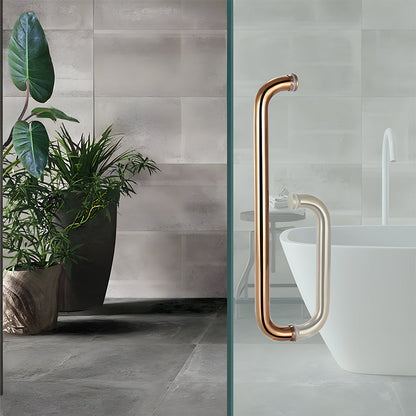 304 Stainless Steel Glass Door Handles and Towel Bars