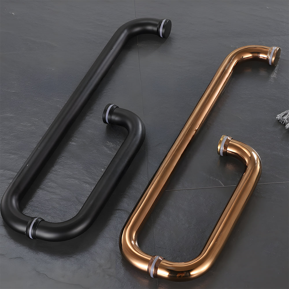 304 Stainless Steel Glass Door Handles and Towel Bars