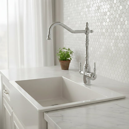 Celia 3-Way Filter Kitchen Faucet with Dual Handles