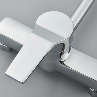 Reno Dual Hole Wall Mount Kitchen Sink Faucet