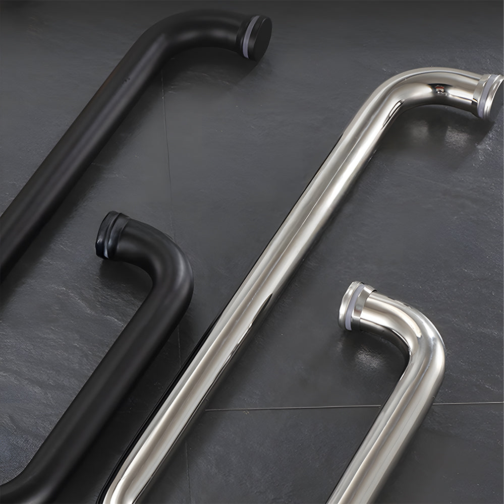 304 Stainless Steel Glass Door Handles and Towel Bars
