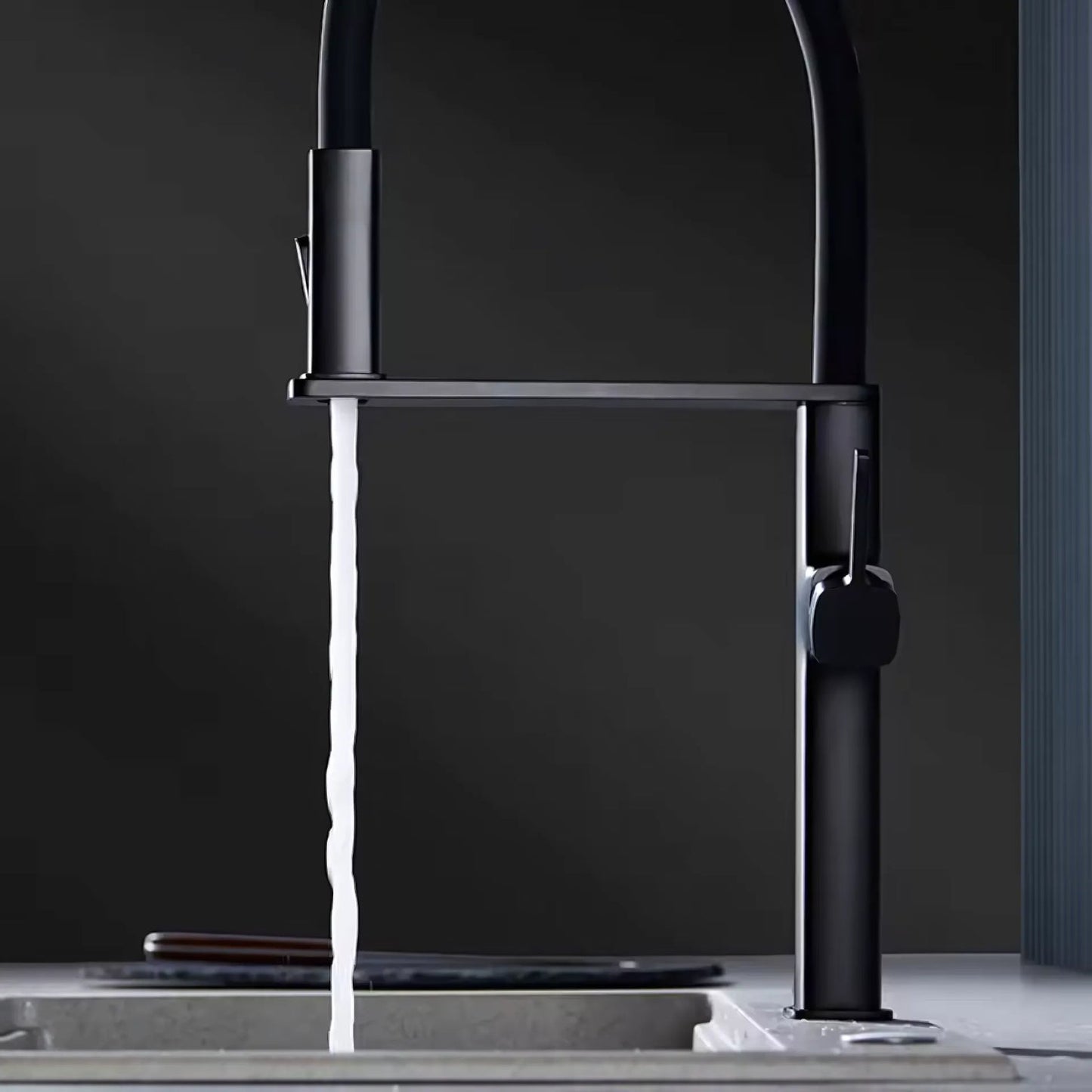 Vale Premium Luxury Design Pull-Down Kitchen Faucet