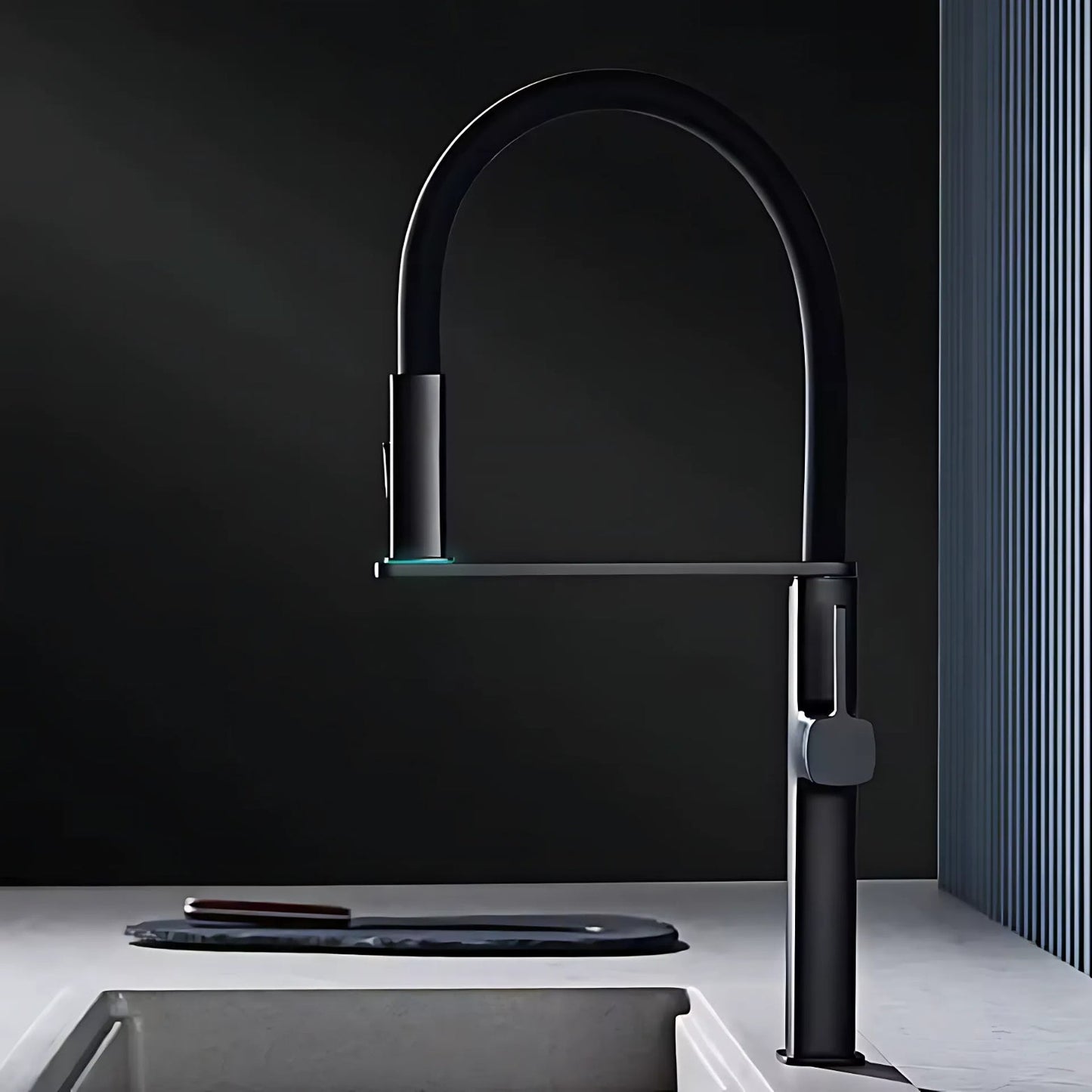 Vale Premium Luxury Design Pull-Down Kitchen Faucet