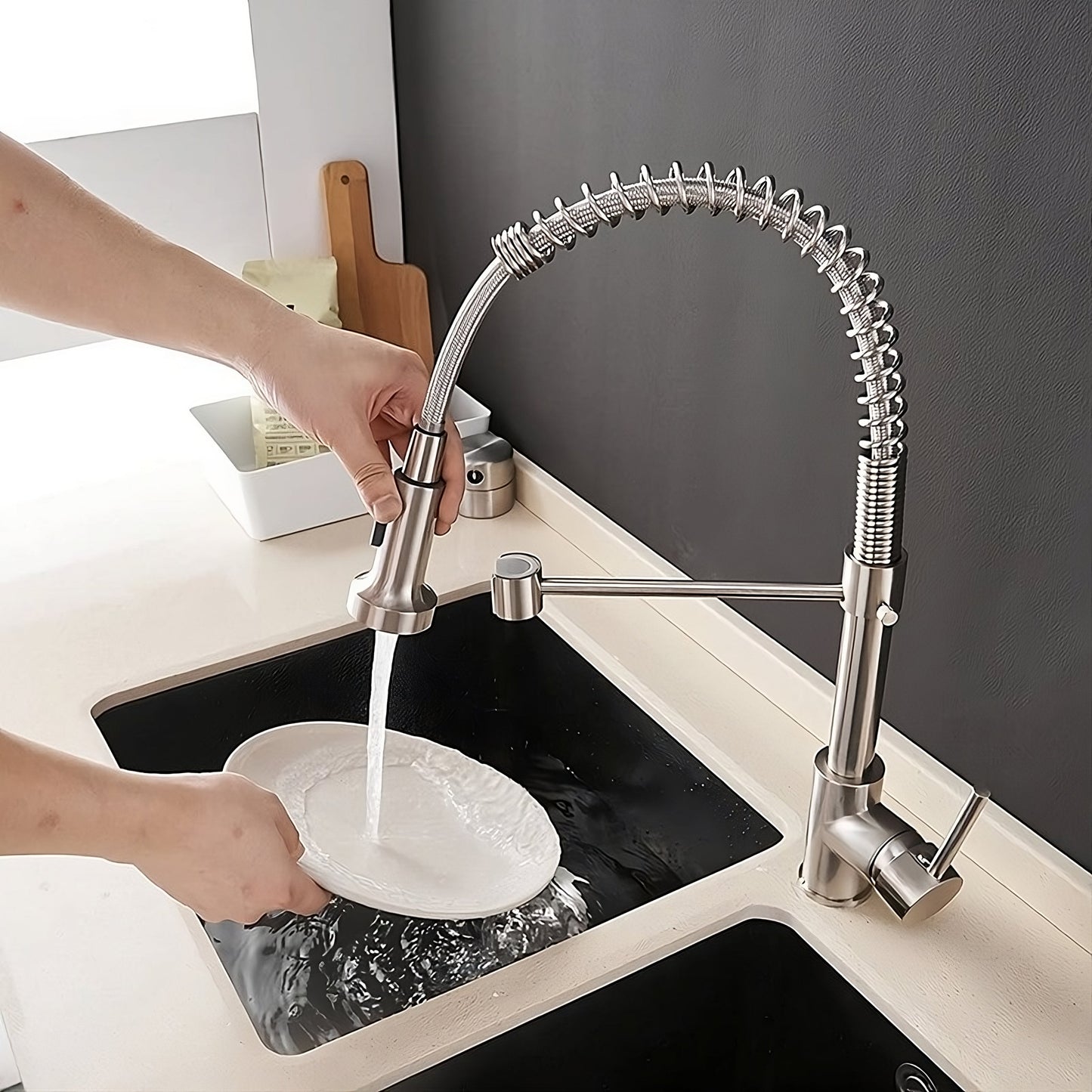 Maren Industrial Pre-Rinse Kitchen Faucet