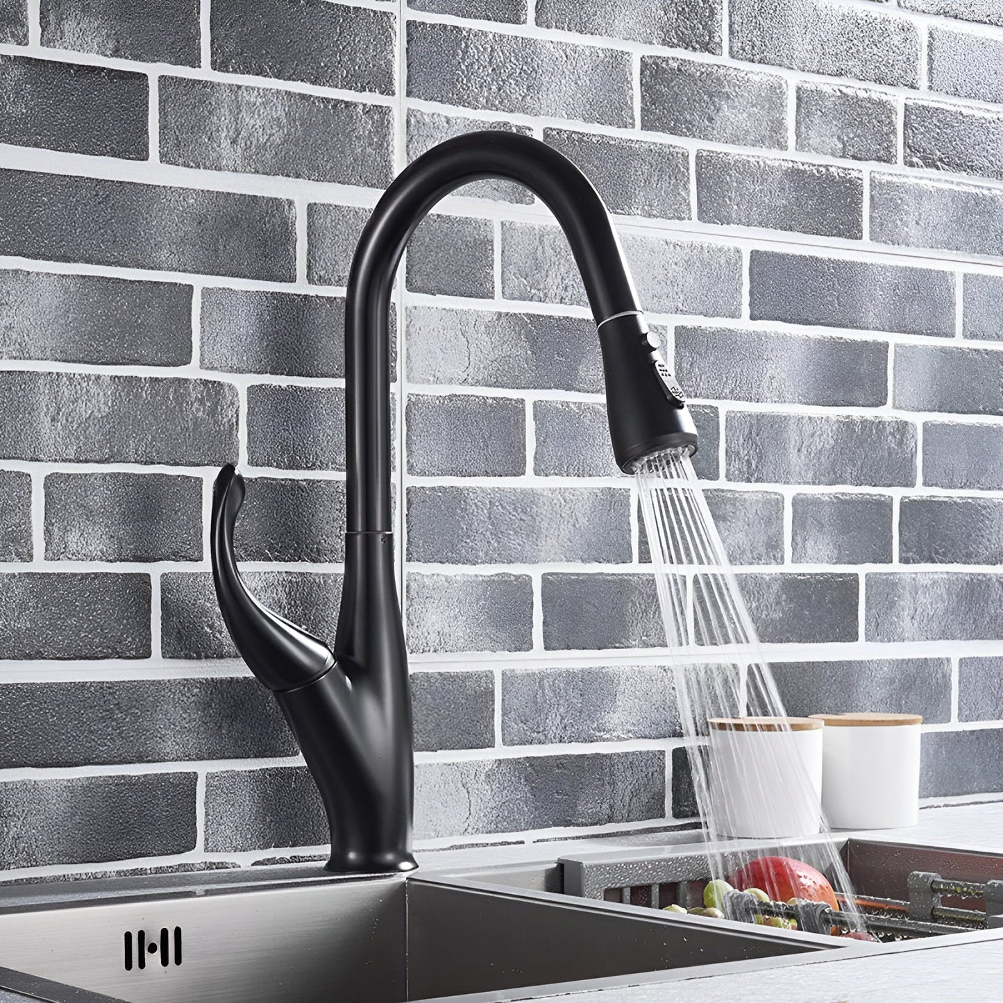 Hartwell Victorian Style Pull-Out Kitchen Faucet