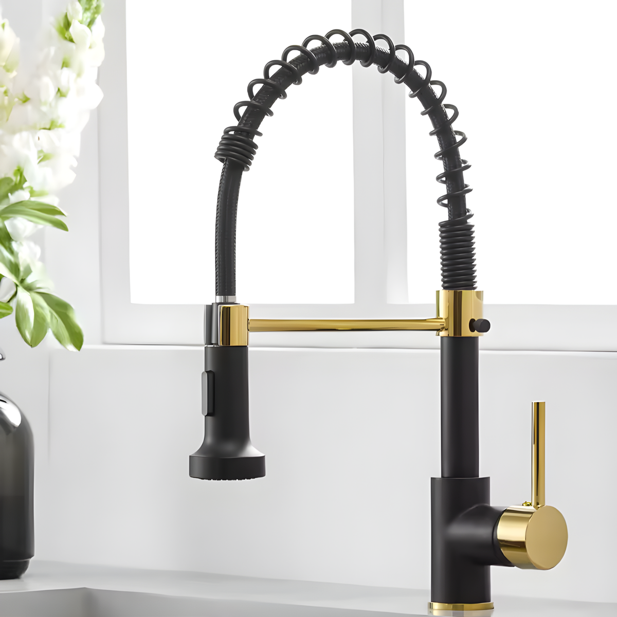 Maren Industrial Pre-Rinse Kitchen Faucet