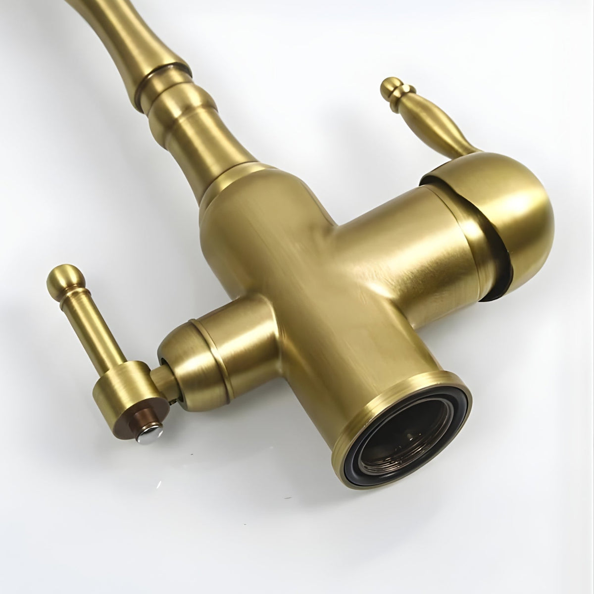 Celia 3-Way Filter Kitchen Faucet with Dual Handles