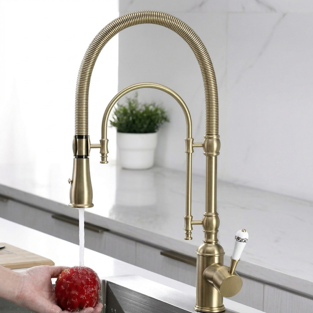 Noro 360° Pull-Down Faucet with Multi-Function Spring Spout Mixer