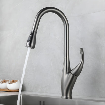Hartwell Victorian Style Pull-Out Kitchen Faucet
