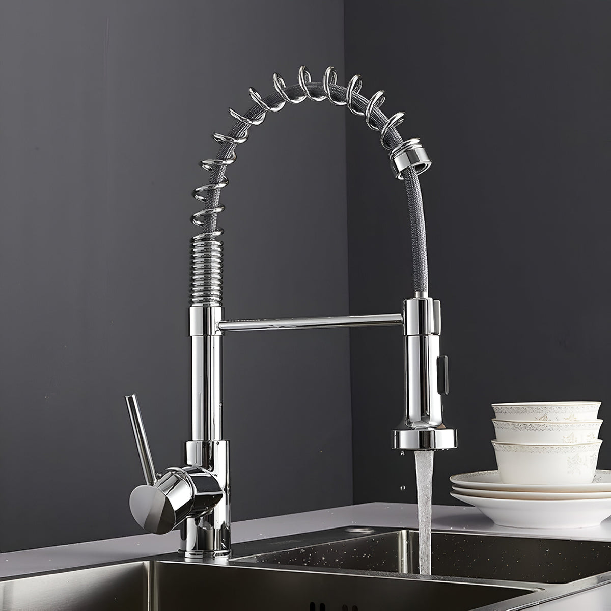 Maren Industrial Pre-Rinse Kitchen Faucet