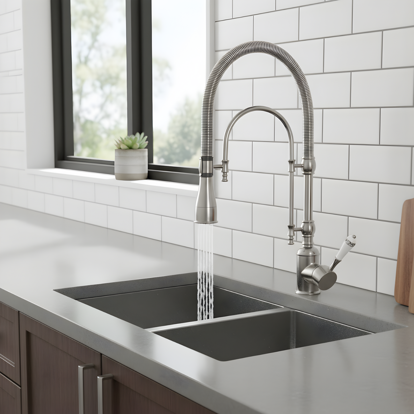 Noro 360° Pull-Down Faucet with Multi-Function Spring Spout Mixer