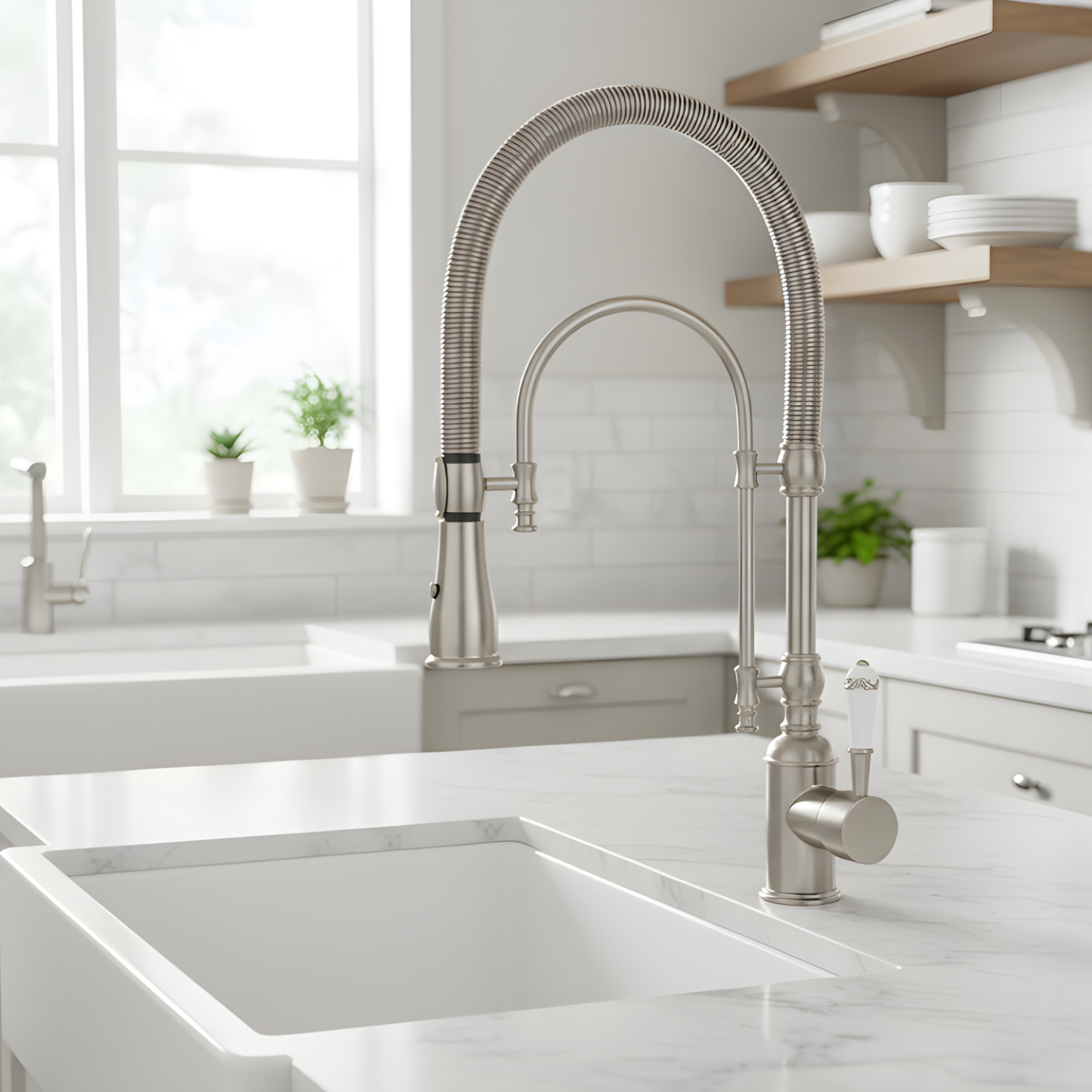 Noro 360° Pull-Down Faucet with Multi-Function Spring Spout Mixer