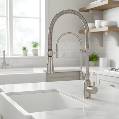 Noro 360° Pull-Down Faucet with Multi-Function Spring Spout Mixer